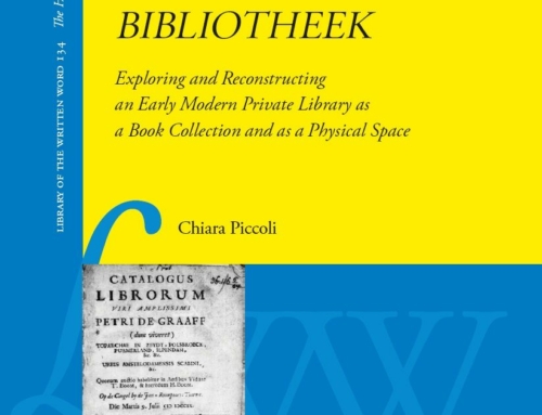 Pieter de Graeff and his treffelyke bibliotheek